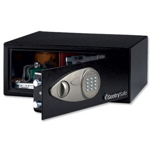 Sentry Safe X075 Electronic Lock Laptop safe with Access for Power Cord