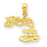 14k Jamaica with Cypress Tree Pendant