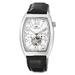 Adee Kaye #AK6229-M7 Men's Partial Skeleton Open Heart Tourblilon Display Watch