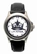 Los Angeles Kings Mens Rookie League Leather Strap Watch
