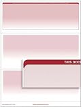 VersaCheck(R) Graduated 1000 Check Refills, Business Size, Blue, Pack Of 250 Sheets