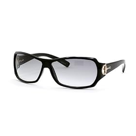 GUCCI 2574, GG 2574/S D28 BLACK PLASTIC SUNGLASSES