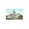 State Capitol, Jefferson City, Missouri Subject Art Poster Print, 9x6