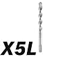 Bosch 2608585070 SDS-plus Bohren 5St.SDS-pl.Bohr. x 5L 6 x 100 x 165 mm Rob