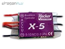 Hacker X-5 Brushless Motor Speed Controller ESC 5A