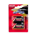 maxell アルカリ乾電池 ボルテージ 単2形 2本 ブリスターパック入 LR14(T) 2Bの画像