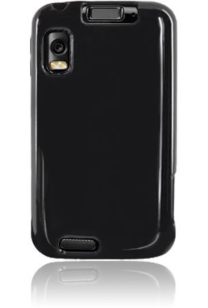 TPU-Cases High Gloss Black Flexible TPU Case for Motorola Atrix 4G (MB860)