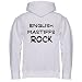 English Mastiffs Rock Adult Zippered Hooded (Hoody Hoodie) Sweatshirt Fleece Jacket (Various Colors Avail)