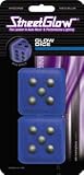 StreetGlow Glowing DiceWhite Glow Dice (Pair)