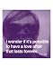 Kitchen & Housewares : I wonder if it's possible to have a love affair that lasts forever Art Poster by Andy Warhol - 11' x 14'