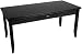 Kathy Ireland Home by Martin Tribeca Loft Writing Table, Black