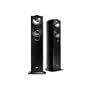 KEF iQ50BL Floor Standing Speaker (Single, Black)