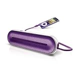 Buy Stereo Sound on the Go - Purple Philips Portable Speaker - Pocket-sized and...