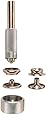 General Tools & Instruments 1265 Snap Fastener Kit with 6 Fasteners