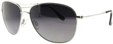 Maui Jim Cliff House Silver Frame/Grey Gradient Polarized Lens 59Mm