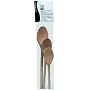 SET OF 3 SPOONS IN WAXED FSC BEECH (CARDED) Size N/Amm