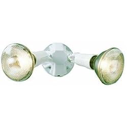 Cooper Lighting PWT250PCW Twin Floodlight With Sensor
