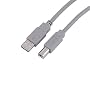 Hama USB Cable A - B Grey, 1.8m