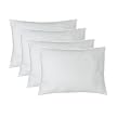 - White Medium Density Pillow 4 PK - King