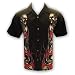 Skulls in Flames Biker Shirt, Purgatory, Dragonfly