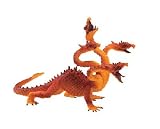 317HWTR76NL. SL160  Knights and Dragons  Four Headed Orange Dragon