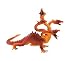 Toys : Knights and Dragons- Four Headed Orange Dragon