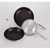 Review Regalware Food Service KPW9008SS / Regalware Food Service Elegance Stainless Steel 8-inch Nonstick Fry Pan