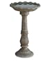 Astonishing Small Ruffled Acanthus Birdbath