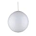 Sea Gull Lighting 6024-15 Single-Light Globe Pendant, White with Opal Glass