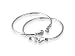 Fist .925 Sterling Silver West Indian Bangles (Pair)