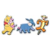 Decorative Mini Foam Shapes: Pooh (3 Pieces)