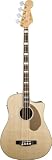 Fender Kingman Dreadnought Acoustic-Electric Guitar Bass, Natural