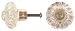 Vintage Style Glass Cabinet Drawer Knob Eclectic, Set of 6