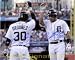 Signed Tigers, Detroit 8x10 By Ordonez and Rodriguez
