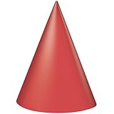 Red Party Hats, 8ct
