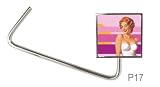 GLAM Retro Purse Hanger & Hook: Keeps Purses Handy, Safe & Clean - Featuring Vintage Bombshell on Top