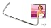 GLAM Retro Purse Hanger & Hook: Keeps Purses Handy, Safe & Clean - Featuring Vintage Bombshell on Top
