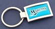 Florida Marlins Curved Keychain