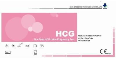 BlueCross babi One Step HCG Urine Pregnancy Test Strips, 15-count