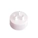 Nalgene 2560-0489 Polypropylene Biotainer 3-Port Cap with Quick Action, 48mm (Case of 4)