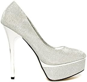 IKRUSH Simi Platform Shoes Size 7 SILVER