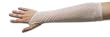 Point D'Esprit Sheer White Fingerless Glove Sleeve