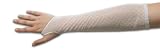 Point D'Esprit Sheer White Fingerless Glove Sleeve