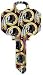 Washington Redskins Schlage SC1 House Key