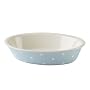 Spode Baking Days Oval Rim Dish 12- 1/2 inch - Blue