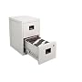 2-Drawer File Cabinet (Gray) (28" H x 17 1/4" W x 23 1/4" D)