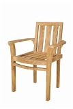 Anderson Teak CHS-011A Classic Stackable Armchair