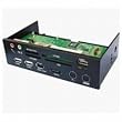 Dynamode USB-ALL-INT - Card reader - 52 in 1 - 3.5" ( CF I, CF II, MS, Microdrive, SD, MS Duo, xD ) - Hi-Speed USB