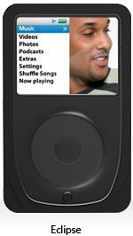 160GB EVO3 Classic Ipod Classic Eclipse Solid Black