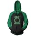 Search : Green Lantern Logo Men's Zip Hooded Sweatshirt